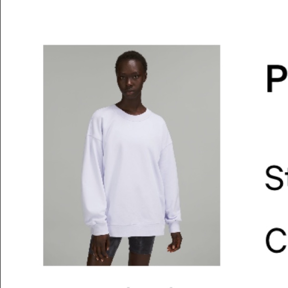 Lululemon Perfectly Oversized Crew